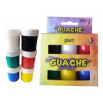 TINTA GUACHE GLIART COM 6 CORES